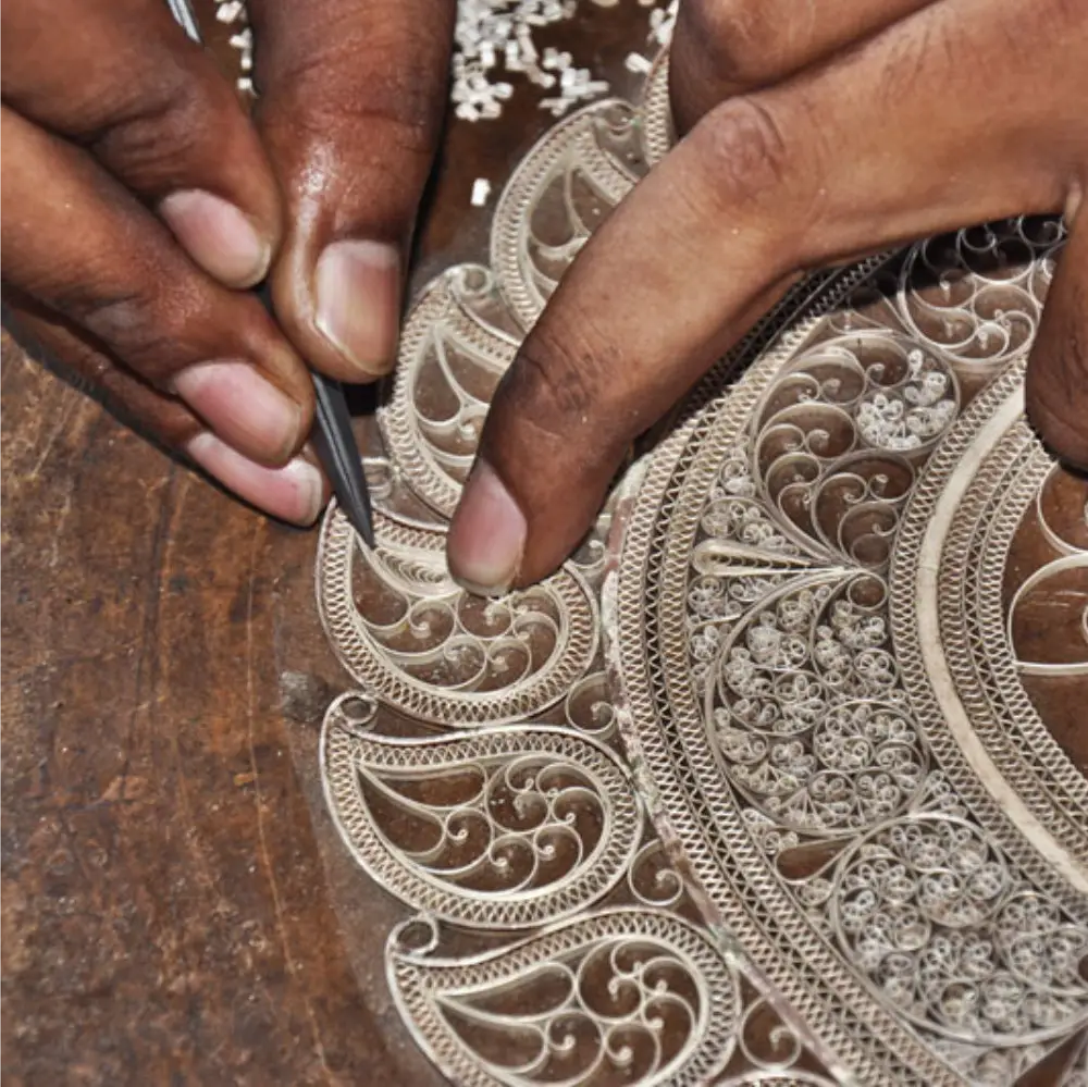 Silver Filigree Artisan